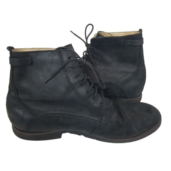 Sebago Mens 9.5M Black Suede Leather Waterproof Lace Up Rutland Chukka Boots main image 5